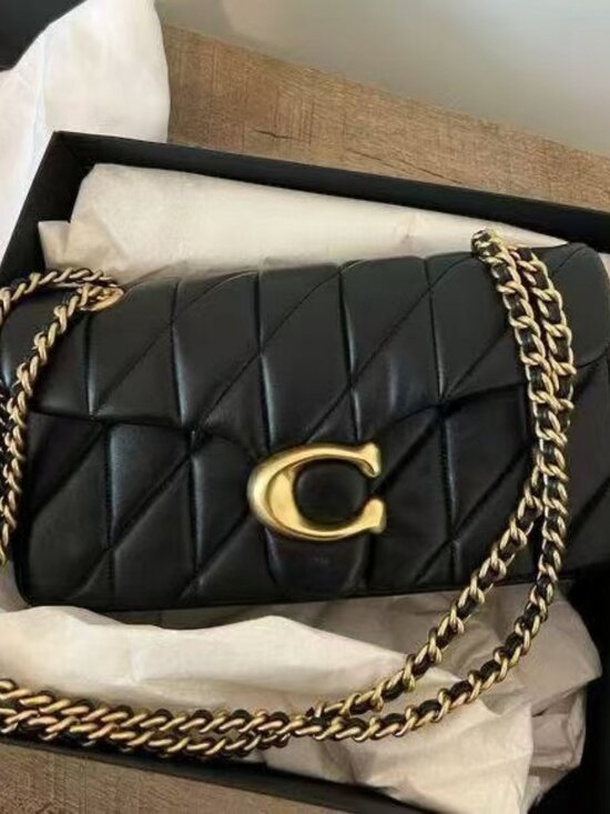 COACH Handbags - Black tabby crossbody bag